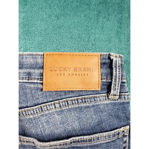 Lucky Brand Jeans Size 10 Womens Blue Stretch Pants Denim Low Rise Lolita Skinny - Picture 13 of 14